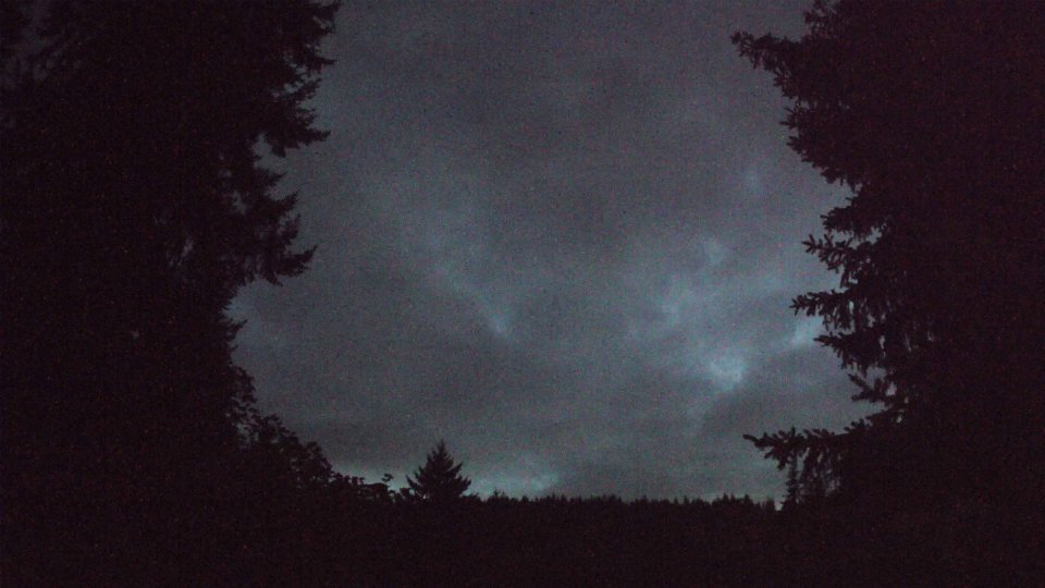 Pacific Northwest skyline timelapse on Sep 01, 2026 at 8:30 PM