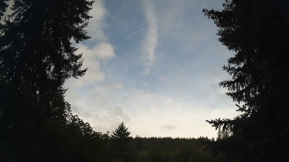Pacific Northwest skyline timelapse on Sep 02, 2026 at 8:00 AM
