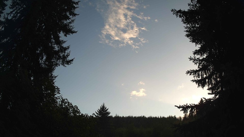 Pacific Northwest skyline timelapse on Sep 02, 2026 at 7:00 PM