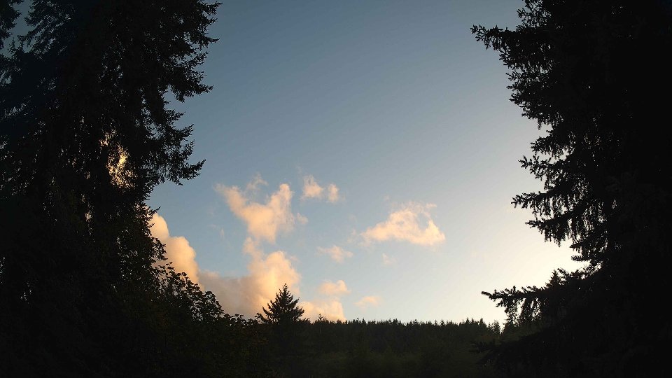 Pacific Northwest skyline timelapse on Sep 02, 2026 at 7:30 PM
