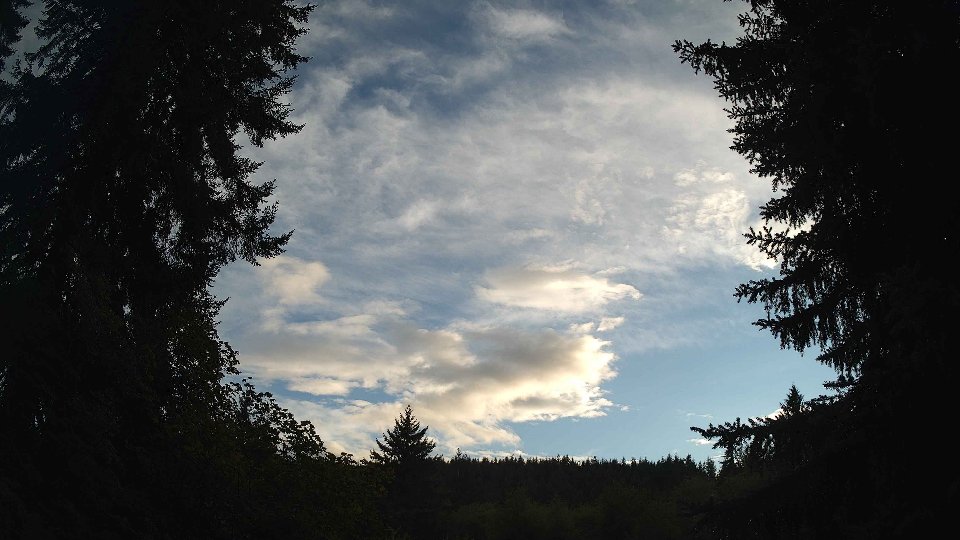 Pacific Northwest skyline timelapse on Sep 03, 2026 at 7:00 PM