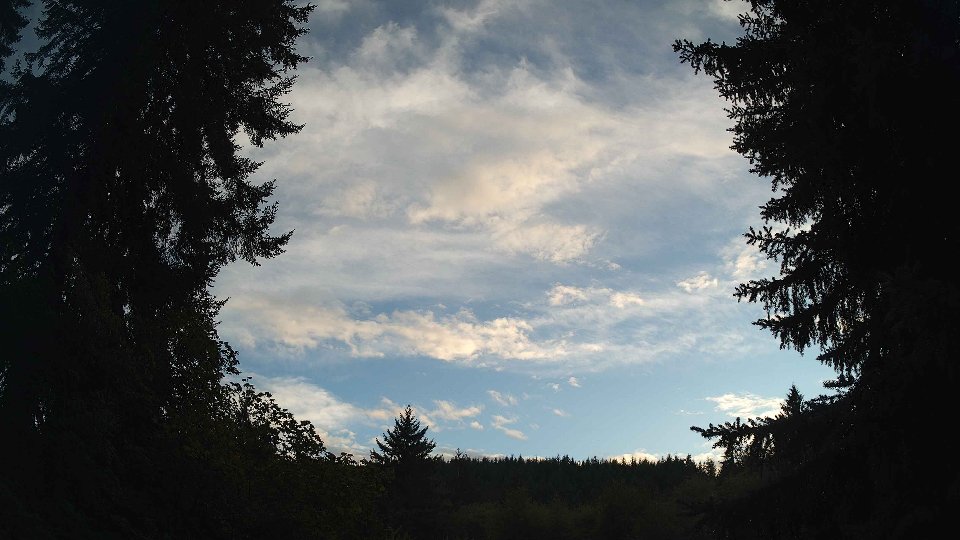 Pacific Northwest skyline timelapse on Sep 03, 2026 at 7:15 PM
