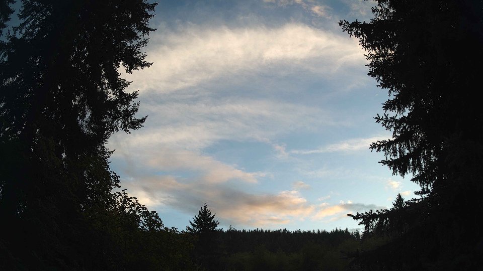 Pacific Northwest skyline timelapse on Sep 03, 2026 at 7:30 PM
