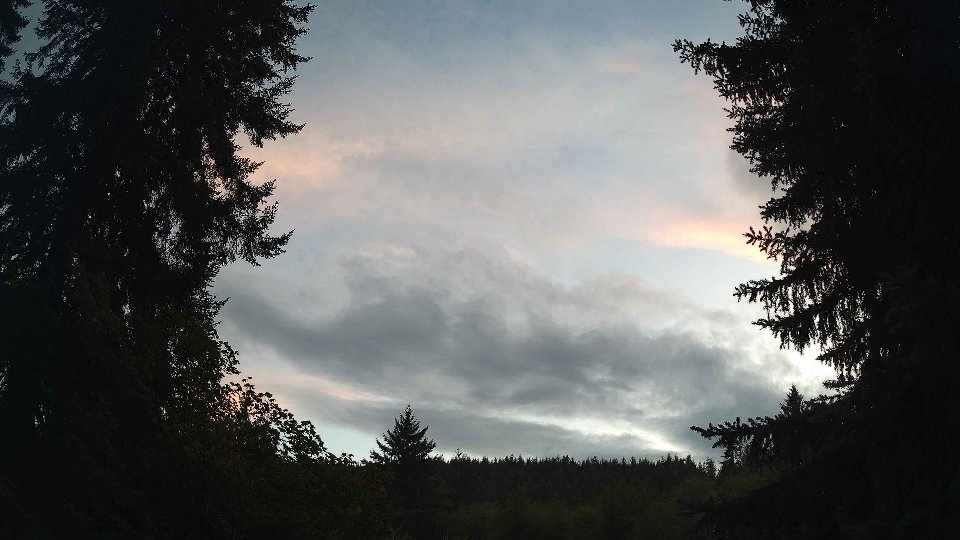 Pacific Northwest skyline timelapse on Sep 03, 2026 at 7:45 PM