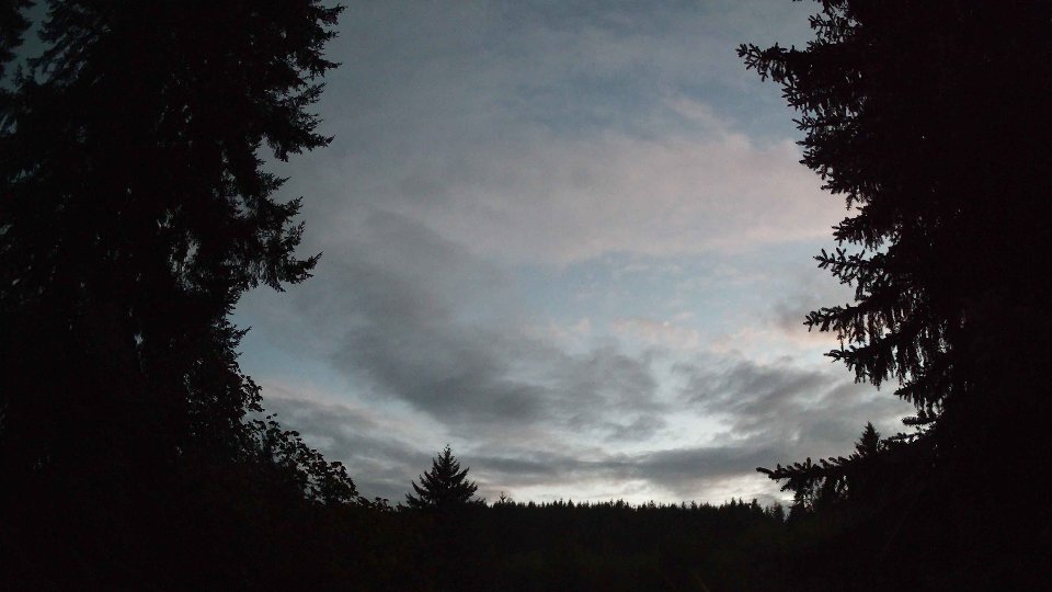 Pacific Northwest skyline timelapse on Sep 03, 2026 at 8:15 PM