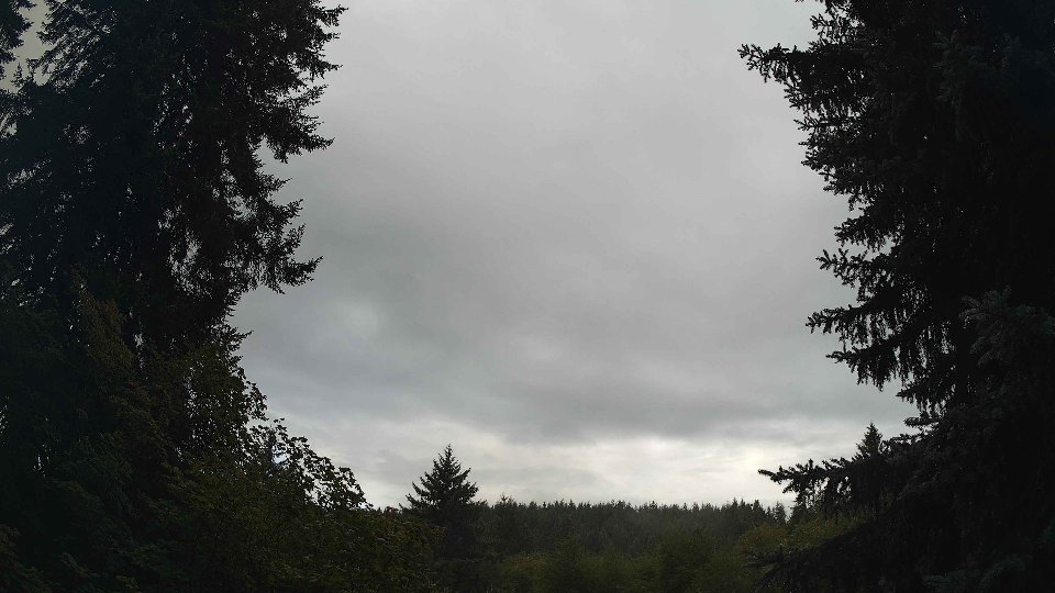 Pacific Northwest skyline timelapse on Sep 04, 2026 at 8:00 AM