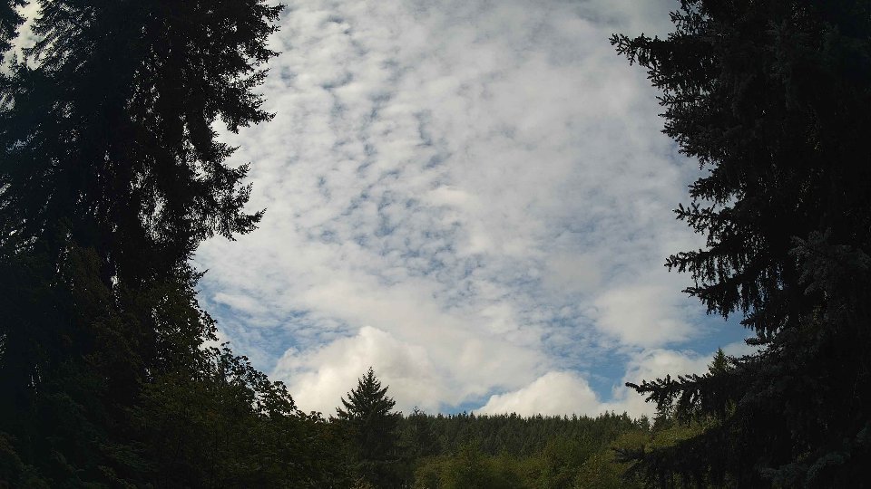 Pacific Northwest skyline timelapse on Sep 04, 2026 at 11:00 AM