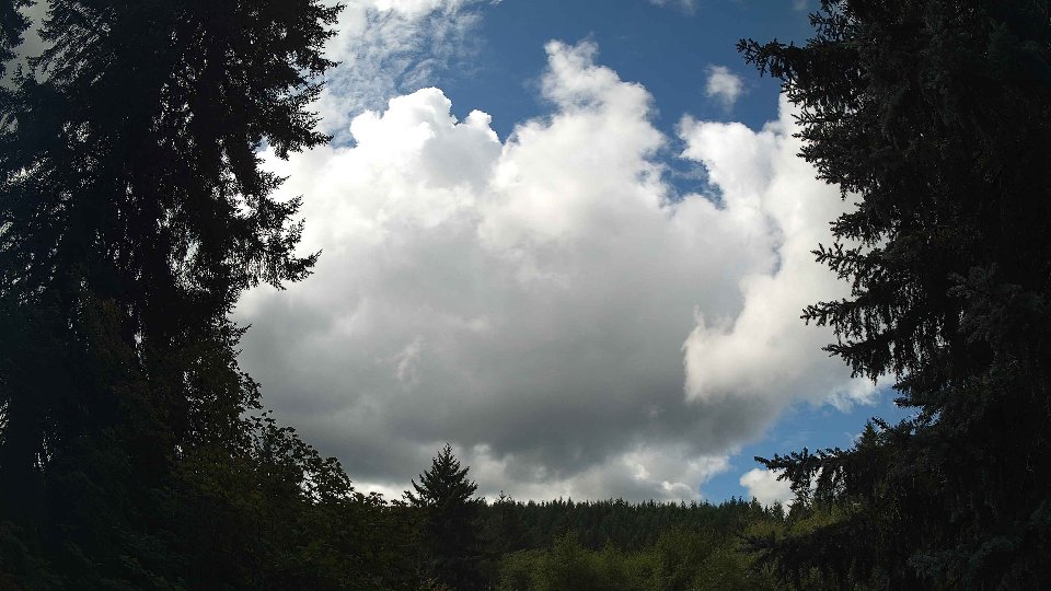 Pacific Northwest skyline timelapse on Sep 04, 2026 at 12:00 PM