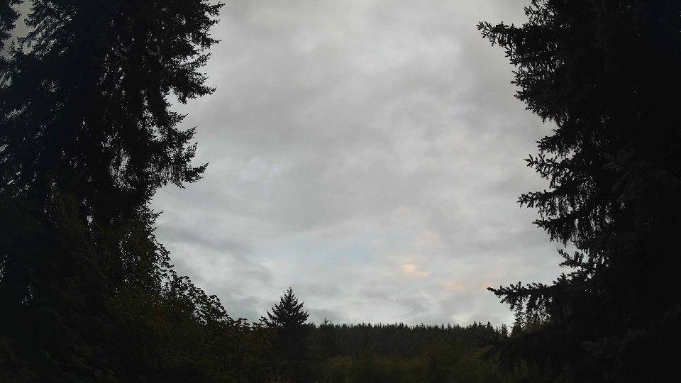 Pacific Northwest skyline timelapse on Sep 05, 2026 at 7:00 AM