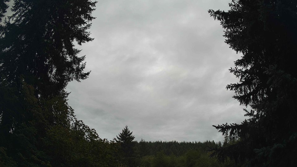 Pacific Northwest skyline timelapse on Sep 05, 2026 at 8:00 AM