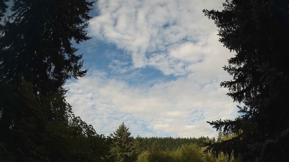 Pacific Northwest skyline timelapse on Sep 05, 2026 at 8:30 AM