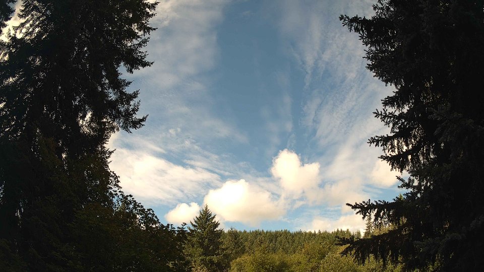 Pacific Northwest skyline timelapse on Sep 05, 2026 at 10:00 AM