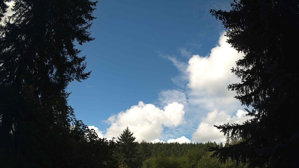Pacific Northwest skyline timelapse on Sep 05, 2026 at 10:30 AM
