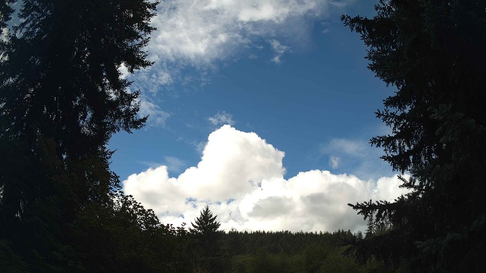 Pacific Northwest skyline timelapse on Sep 05, 2026 at 10:45 AM