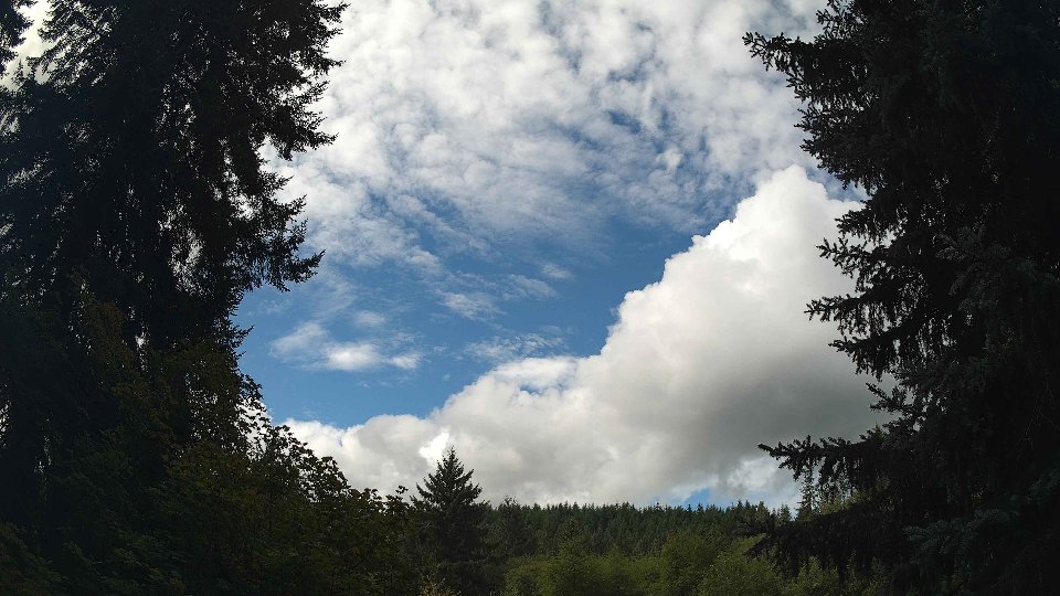 Pacific Northwest skyline timelapse on Sep 05, 2026 at 11:00 AM