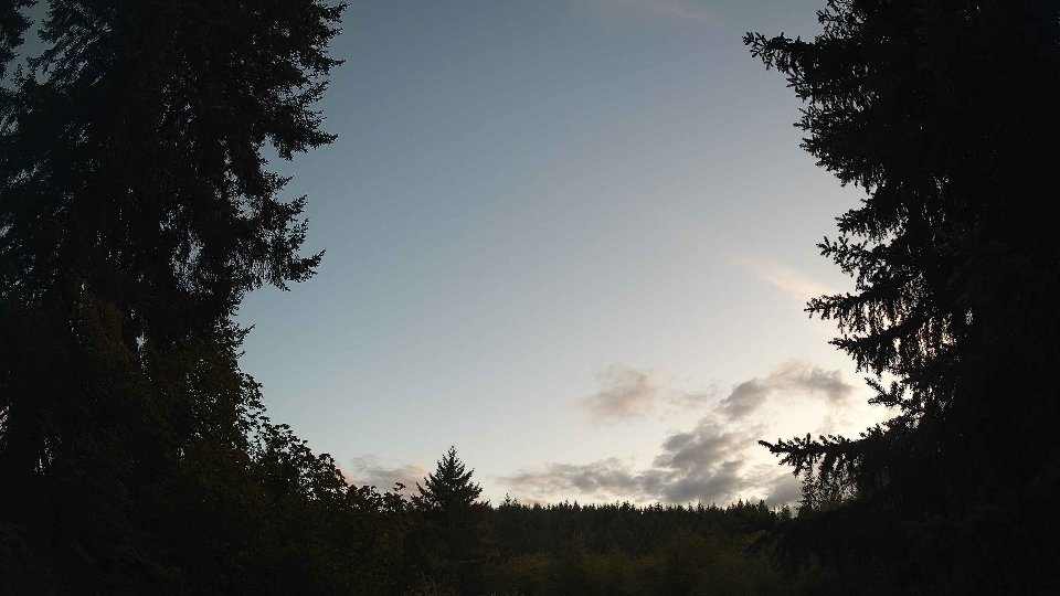 Pacific Northwest skyline timelapse on Sep 05, 2026 at 7:15 PM