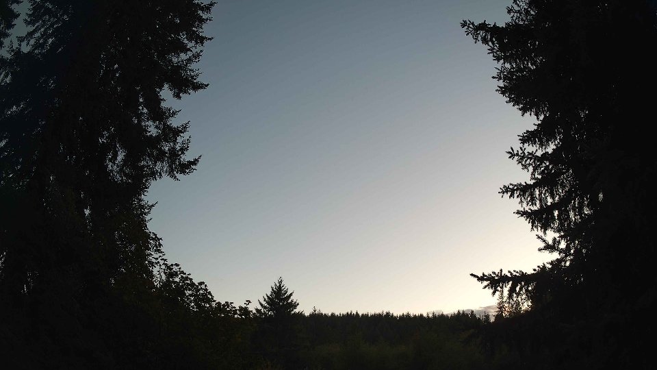Pacific Northwest skyline timelapse on Sep 05, 2026 at 7:45 PM