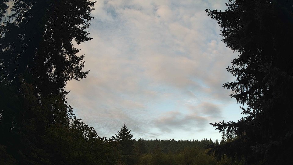 Pacific Northwest skyline timelapse on Sep 06, 2026 at 7:45 AM