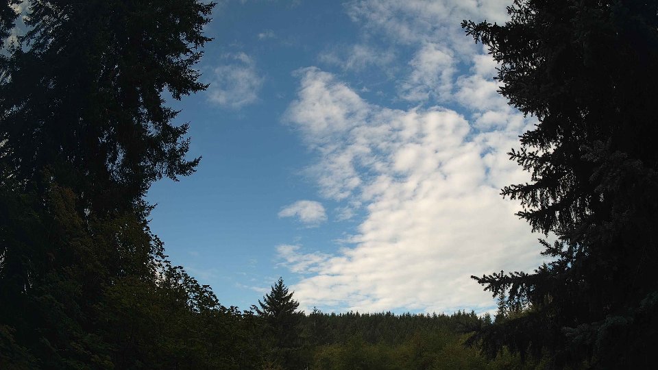 Pacific Northwest skyline timelapse on Sep 06, 2026 at 9:00 AM