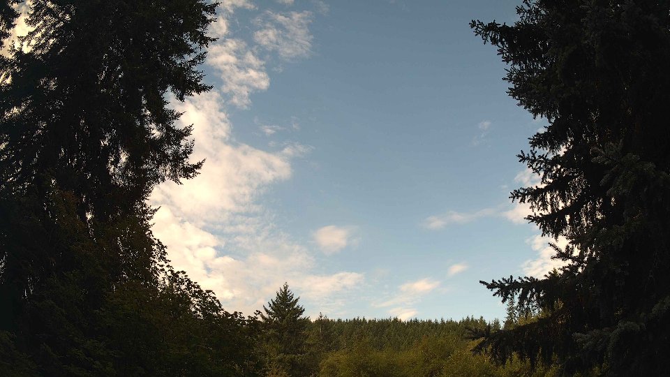 Pacific Northwest skyline timelapse on Sep 06, 2026 at 9:30 AM