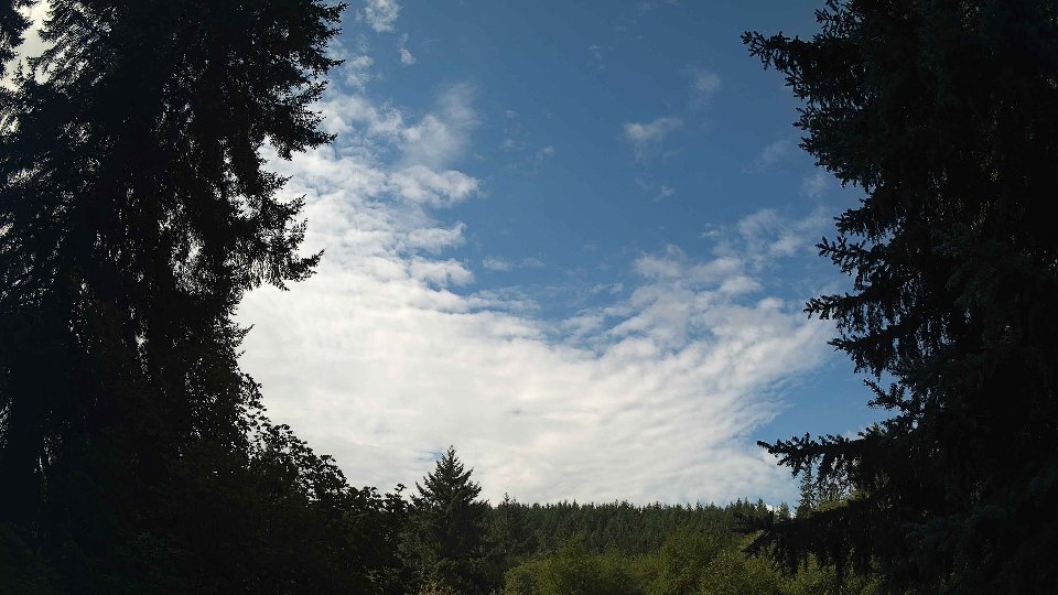 Pacific Northwest skyline timelapse on Sep 06, 2026 at 11:00 AM