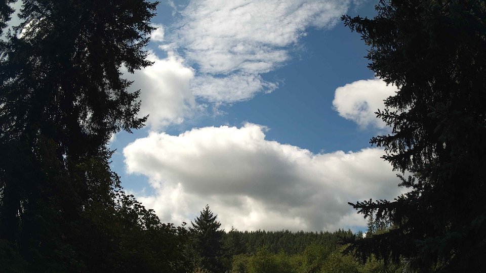 Pacific Northwest skyline timelapse on Sep 06, 2026 at 11:45 AM