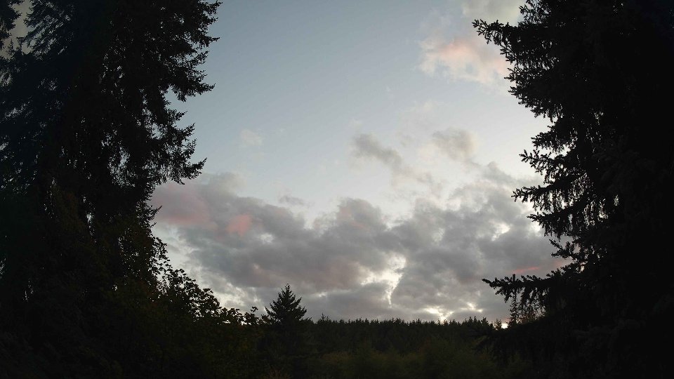 Pacific Northwest skyline timelapse on Sep 06, 2026 at 7:45 PM