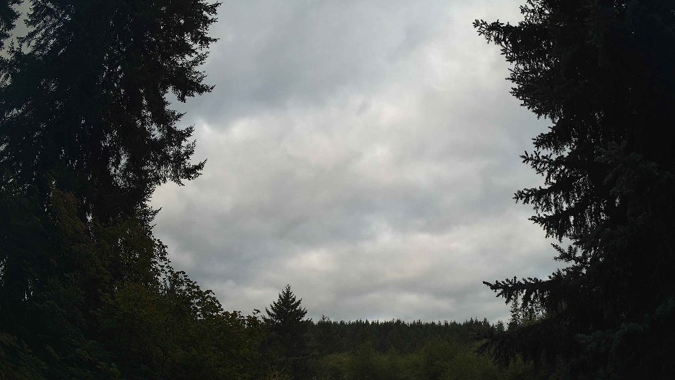 Pacific Northwest skyline timelapse on Sep 07, 2026 at 8:00 AM