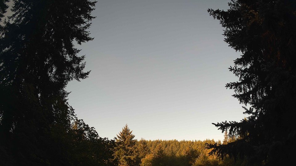 Pacific Northwest skyline timelapse on Sep 08, 2026 at 8:00 AM