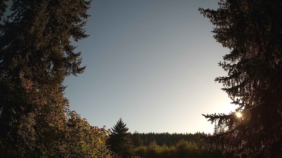 Pacific Northwest skyline timelapse on Sep 08, 2026 at 6:00 PM
