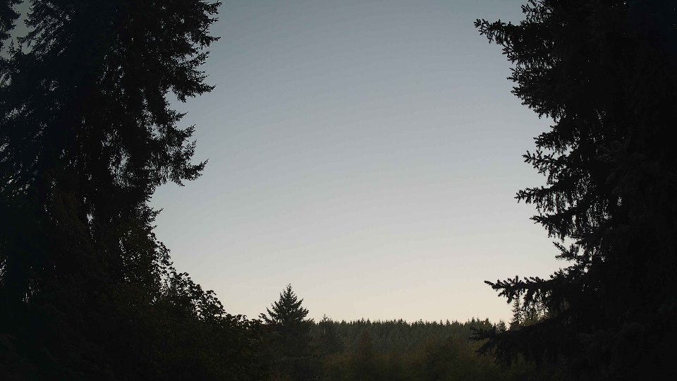Pacific Northwest skyline timelapse on Sep 09, 2026 at 6:45 AM