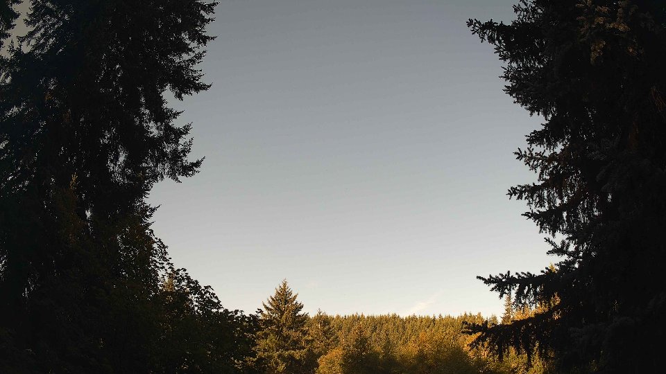 Pacific Northwest skyline timelapse on Sep 09, 2026 at 8:30 AM