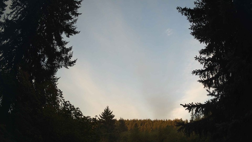 Pacific Northwest skyline timelapse on Sep 10, 2026 at 7:00 AM