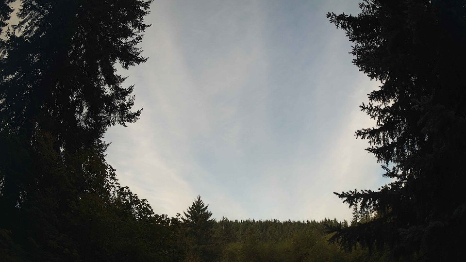 Pacific Northwest skyline timelapse on Sep 10, 2026 at 7:30 AM