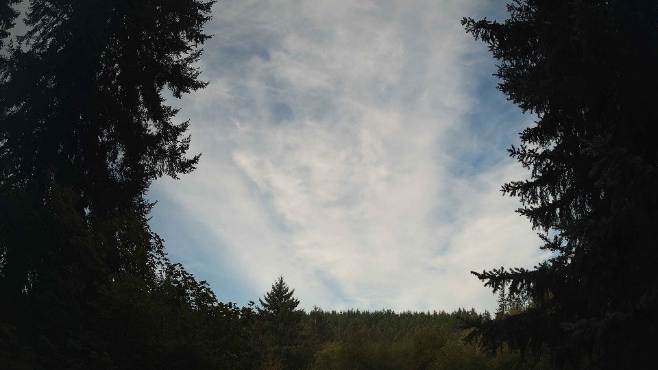 Pacific Northwest skyline timelapse on Sep 10, 2026 at 8:00 AM