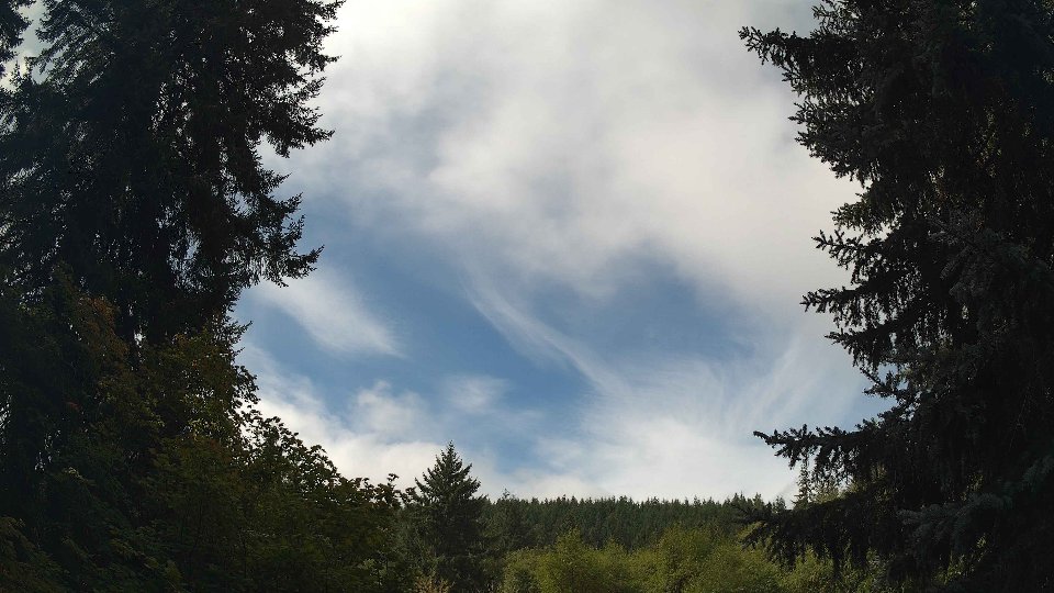 Pacific Northwest skyline timelapse on Sep 10, 2026 at 11:45 AM
