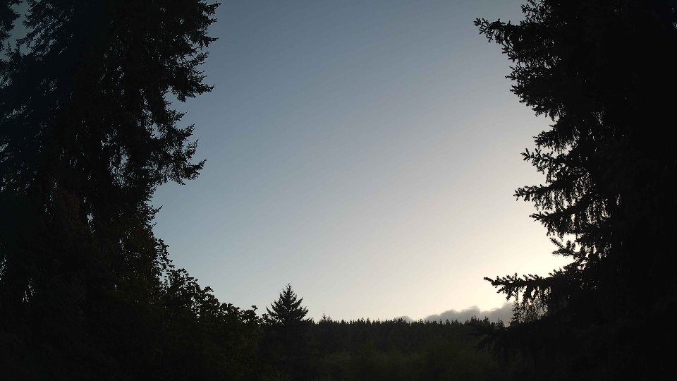 Pacific Northwest skyline timelapse on Sep 10, 2026 at 7:15 PM