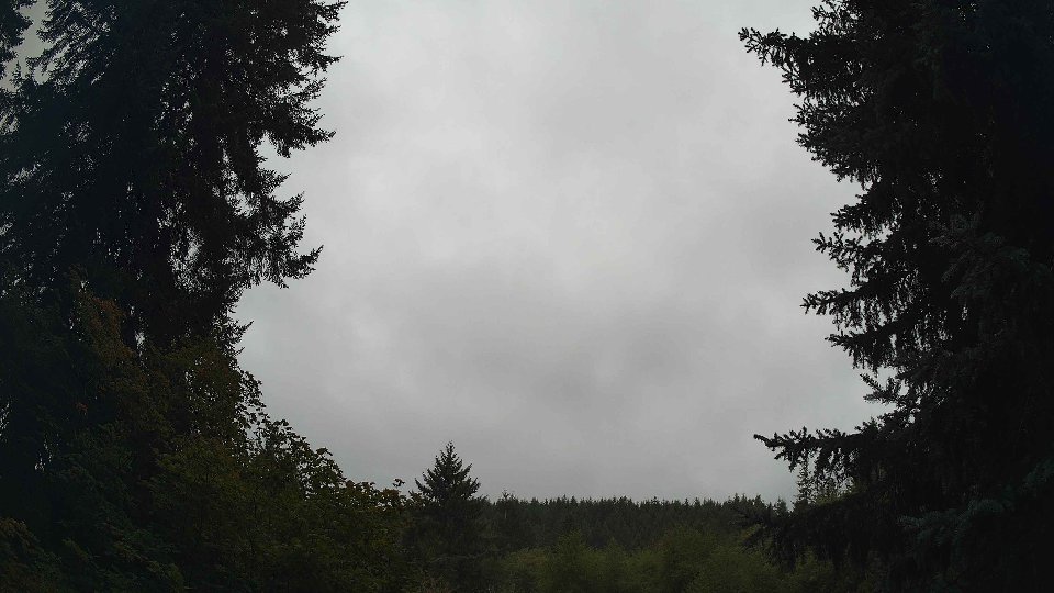 Pacific Northwest skyline timelapse on Sep 11, 2026 at 8:00 AM