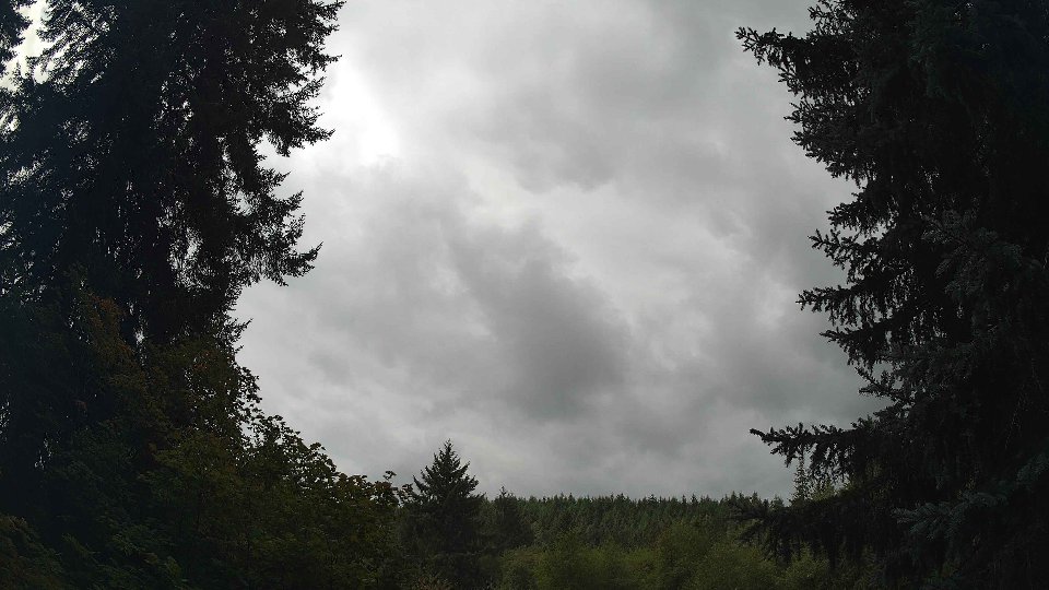 Pacific Northwest skyline timelapse on Sep 11, 2026 at 11:45 AM