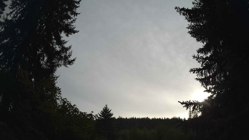 Pacific Northwest skyline timelapse on Sep 11, 2026 at 5:45 PM