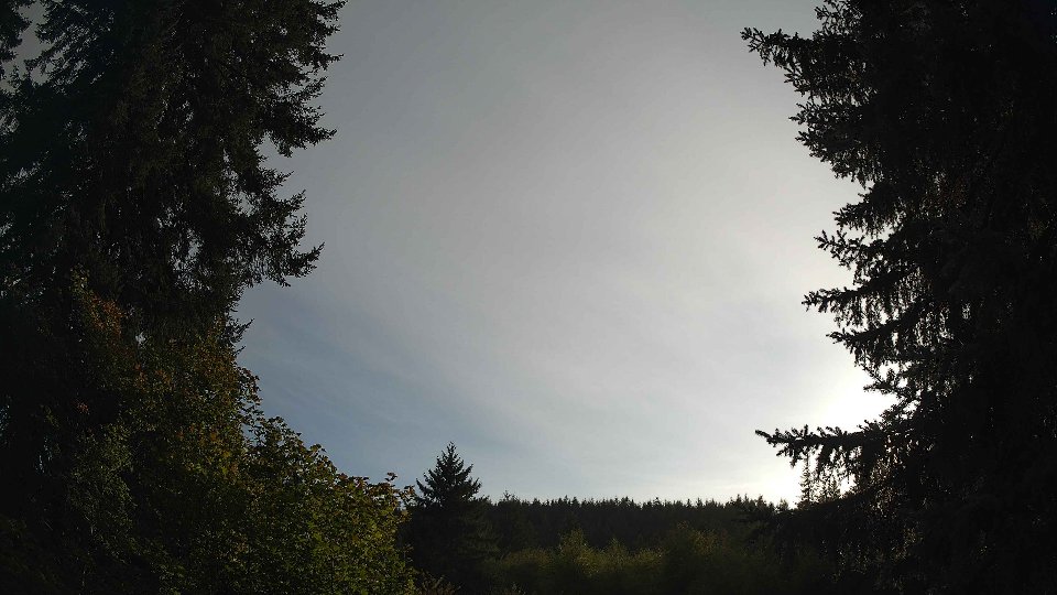 Pacific Northwest skyline timelapse on Sep 11, 2026 at 6:00 PM