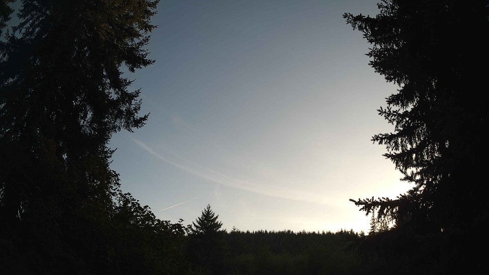 Pacific Northwest skyline timelapse on Sep 11, 2026 at 6:30 PM