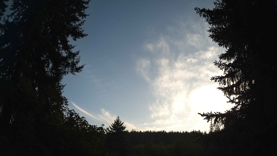 Pacific Northwest skyline timelapse on Sep 11, 2026 at 6:45 PM