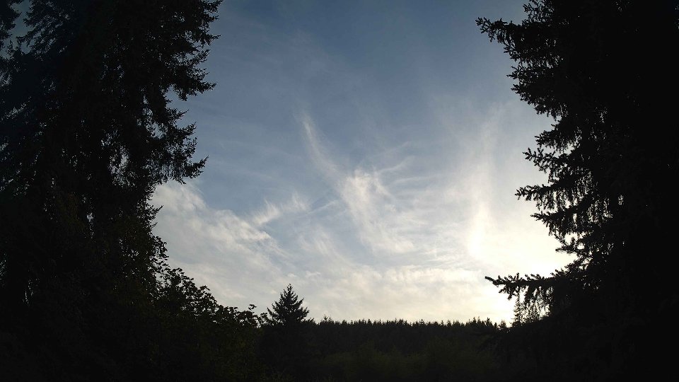 Pacific Northwest skyline timelapse on Sep 11, 2026 at 7:00 PM