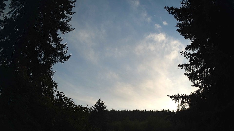 Pacific Northwest skyline timelapse on Sep 11, 2026 at 7:15 PM