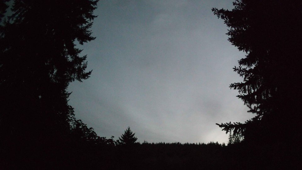 Pacific Northwest skyline timelapse on Sep 11, 2026 at 8:00 PM