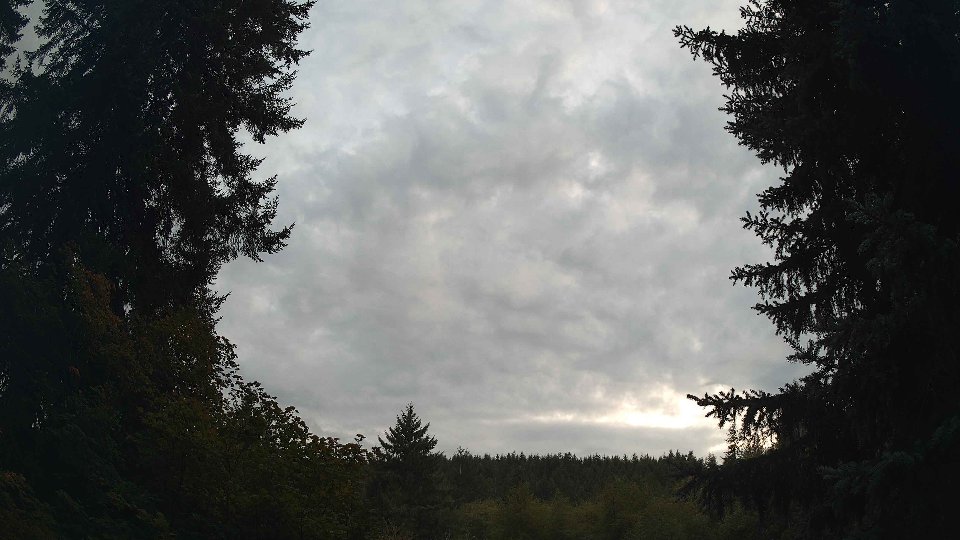 Pacific Northwest skyline timelapse on Sep 12, 2026 at 7:15 PM