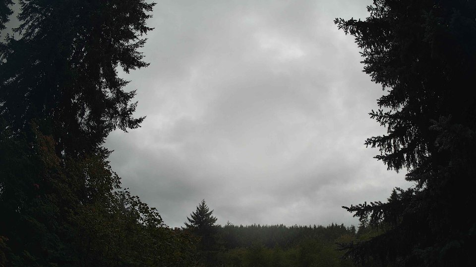 Pacific Northwest skyline timelapse on Sep 13, 2026 at 8:00 AM