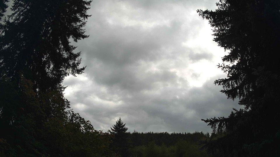 Pacific Northwest skyline timelapse on Sep 13, 2026 at 5:00 PM