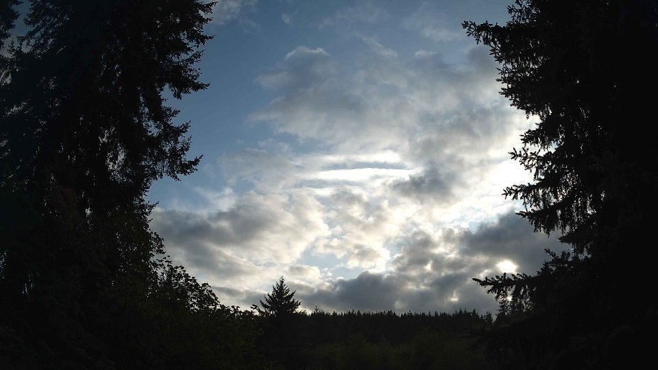 Pacific Northwest skyline timelapse on Sep 13, 2026 at 6:00 PM